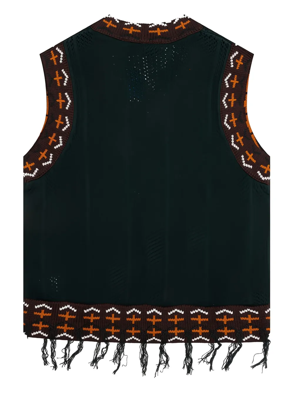 Adidas Originals X Clot Knit Vest By Edison Chen Top In Black
