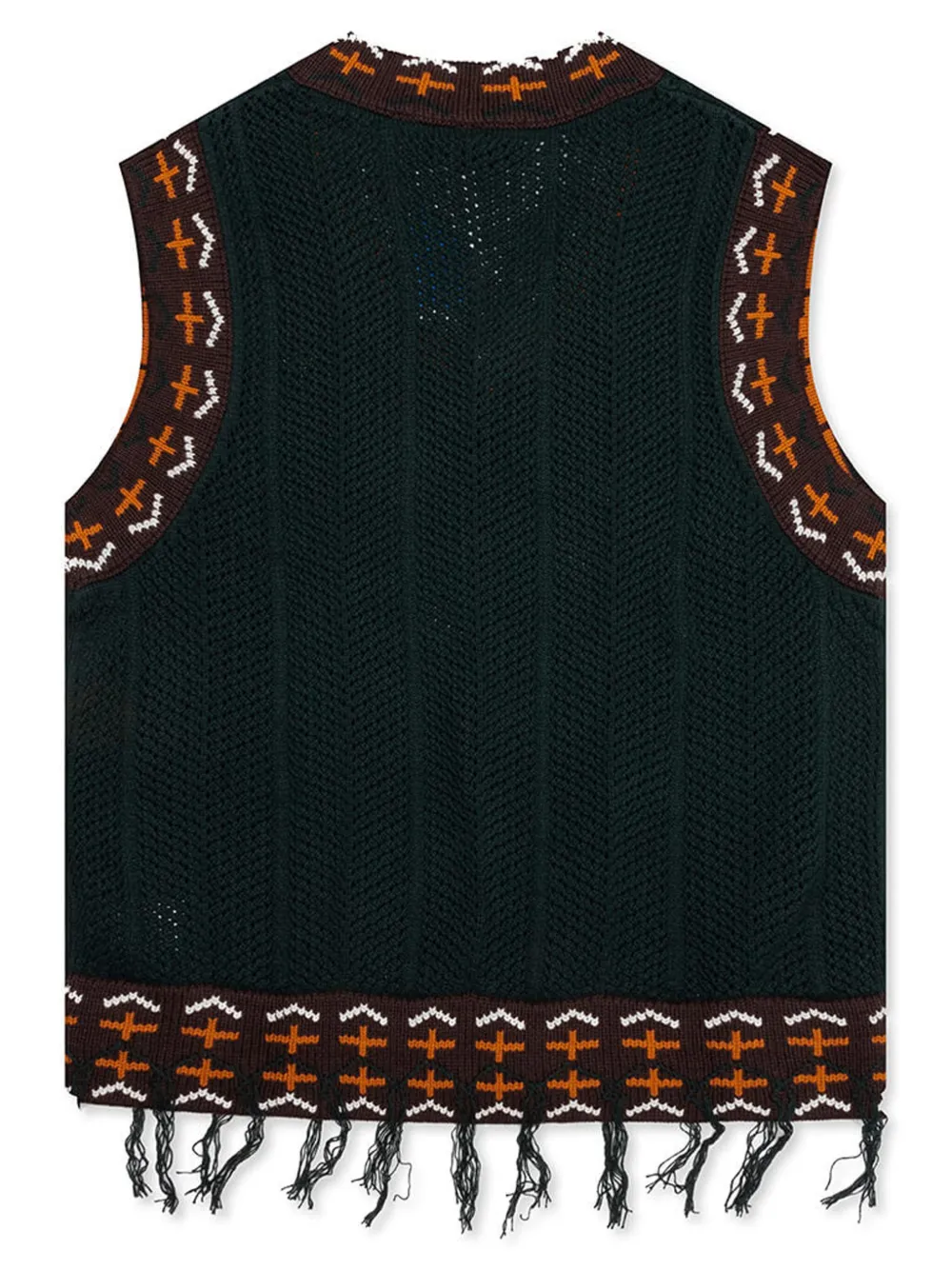 Adidas Originals x CLOT Knit Vest by Edison Chen top - Groen