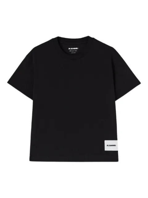Jil Sander logo-label cotton T-shirt