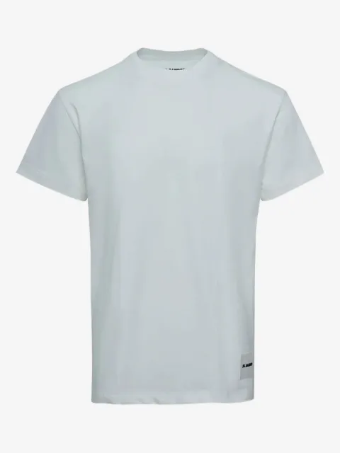 Jil Sander playera con parche del logo