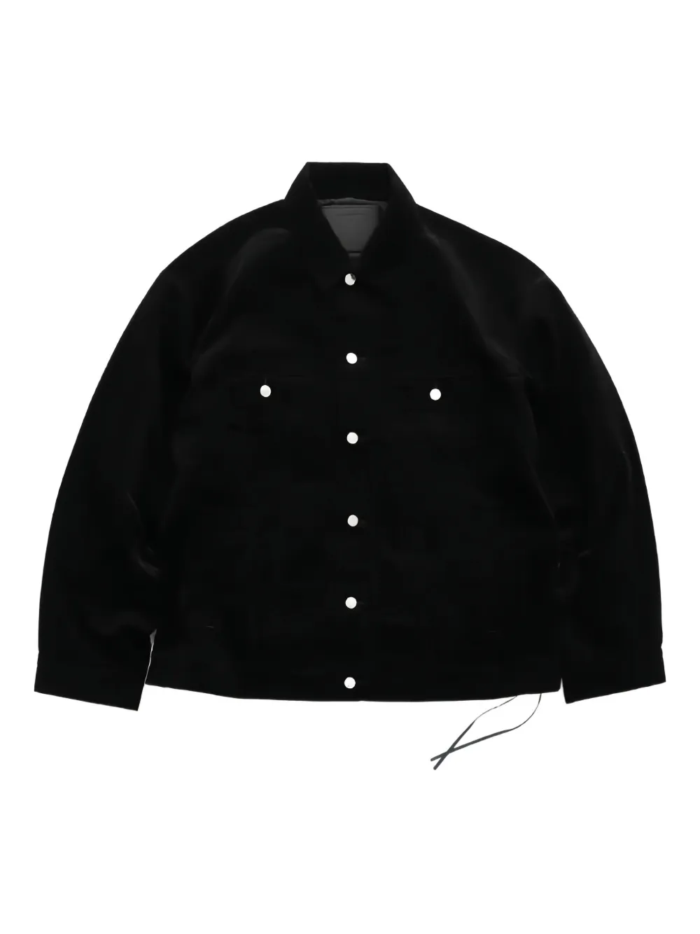 Mastermind Japan corduroy-texture skull-embellished jacket | Black | Image 1