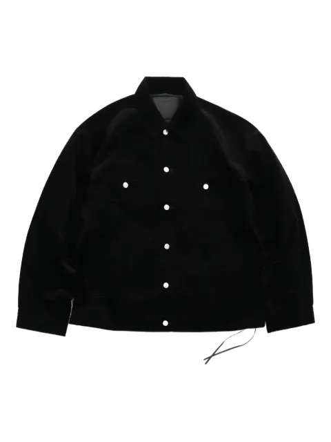 Mastermind Japan corduroy-texture skull-embellished jacket