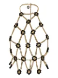 Noir Kei Ninomiya Daisy chain harness - Gold