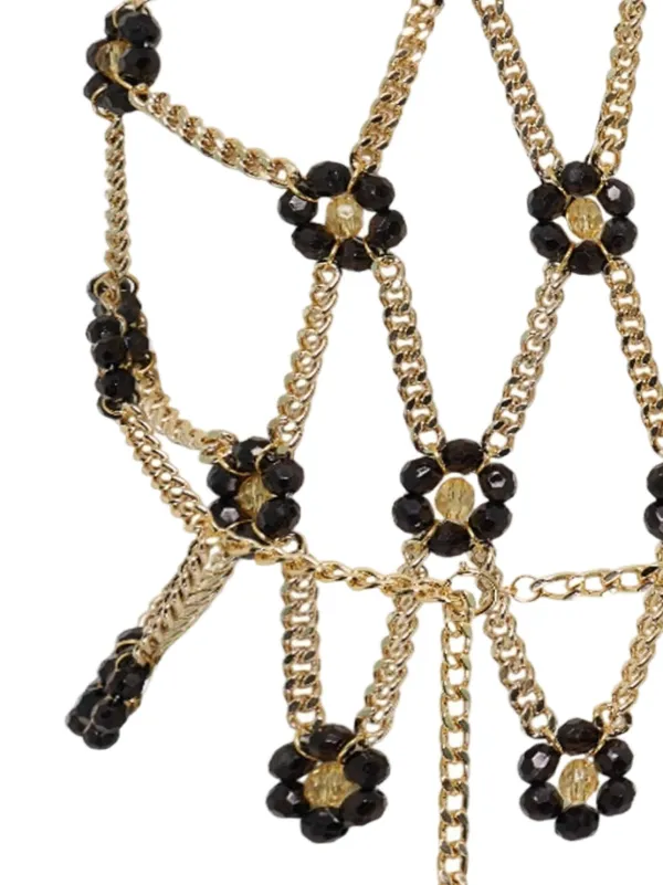 Noir Kei Ninomiya Daisy チェーンハーネス | ゴールドトーン