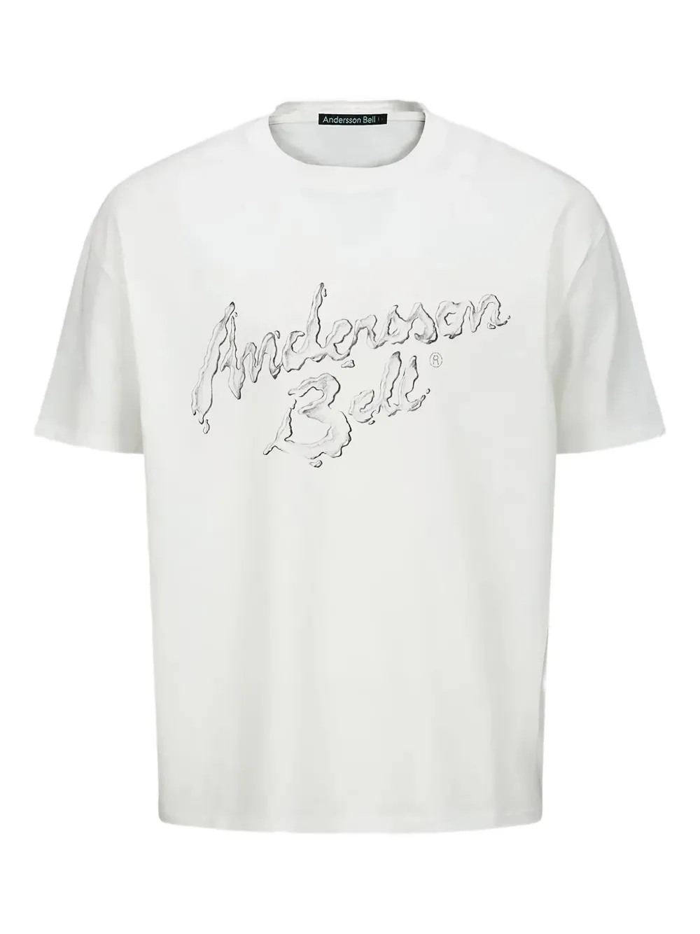 Andersson Bell Logo-print T-shirt In White