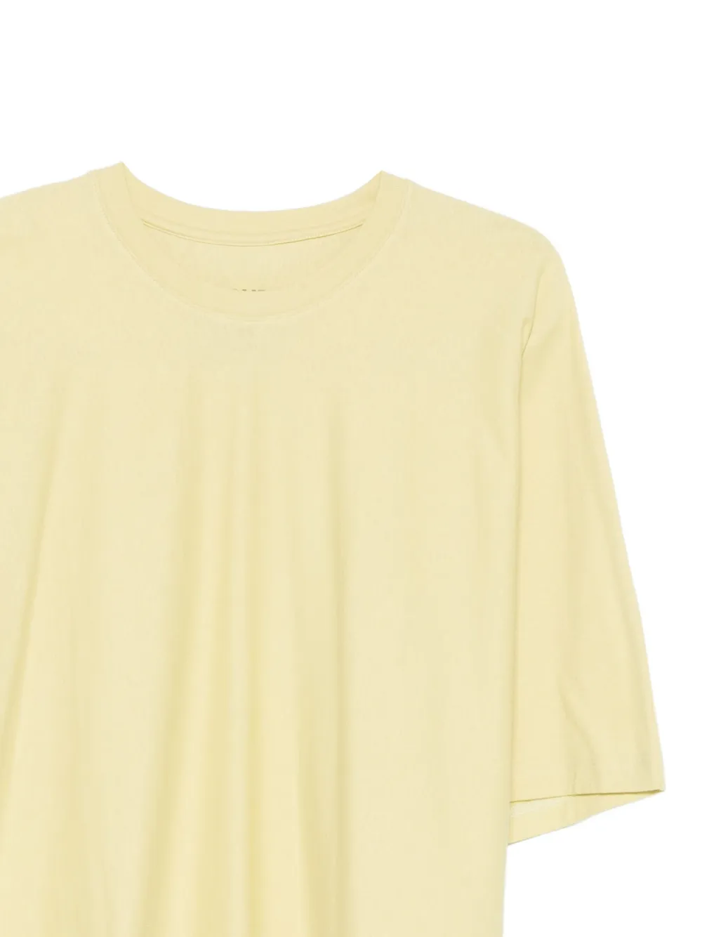 Homme Plissé Issey Miyake Boxy T-shirt met korte mouwen Geel