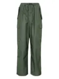 Junya Watanabe MAN cargo-pocket urethane trousers - Green