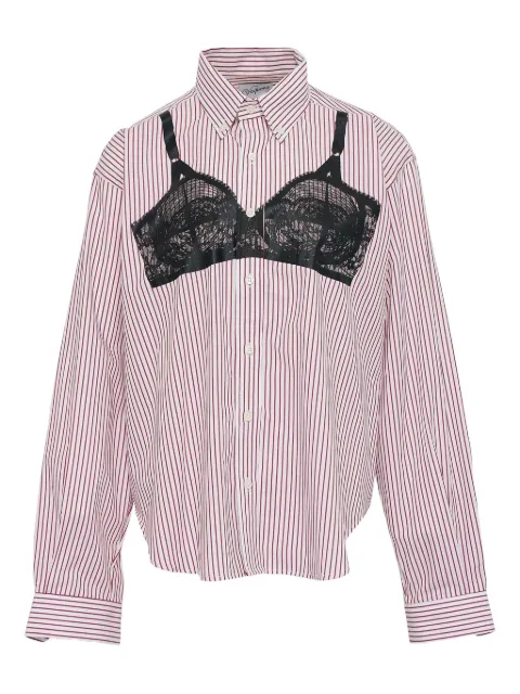 Vaquera Trompe L'oeil button down shirt