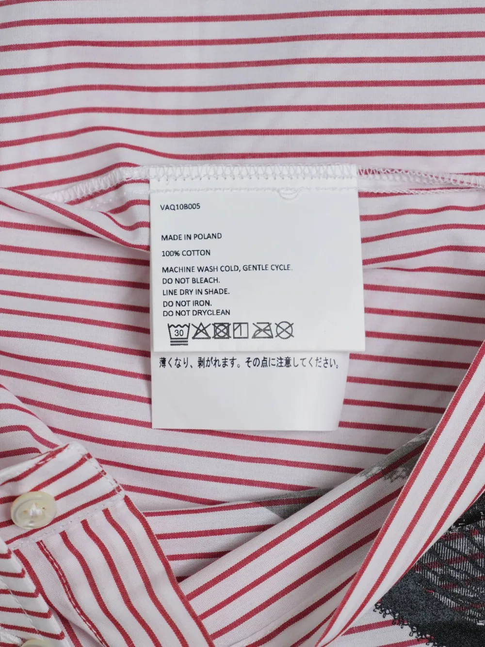 Vaquera Trompe L'oeil Button Down Shirt In Multi