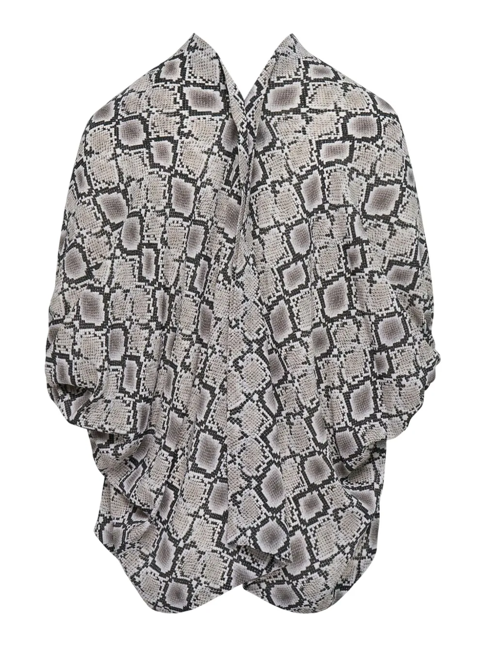 Junya Watanabe Blouse met paisley-print - Zwart