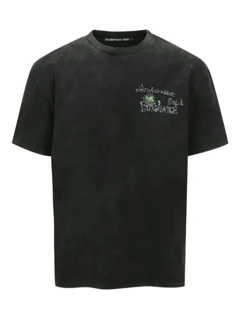Andersson Bell Pigment Sun graphic-print T-shirt