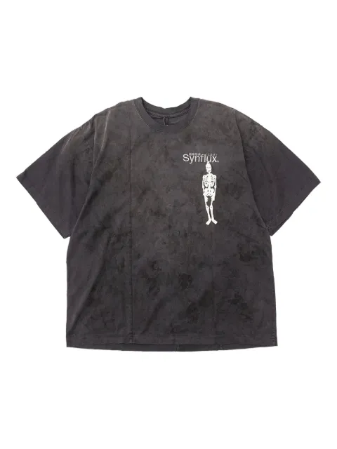 Doublet skeleton-print tie-dye t-shirt