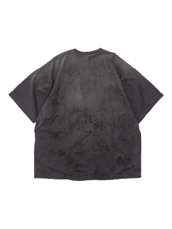 Doublet skeleton-print tie-dye t-shirt | Black | FARFETCH