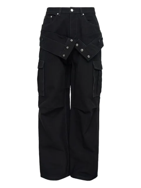Andersson Bell double-waist cargo jeans