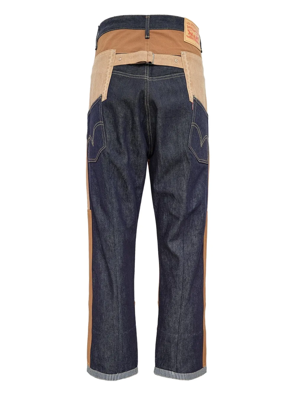 Junya Watanabe patchwork canvas jeans | Relaxed-Fit Jeans | Image 2