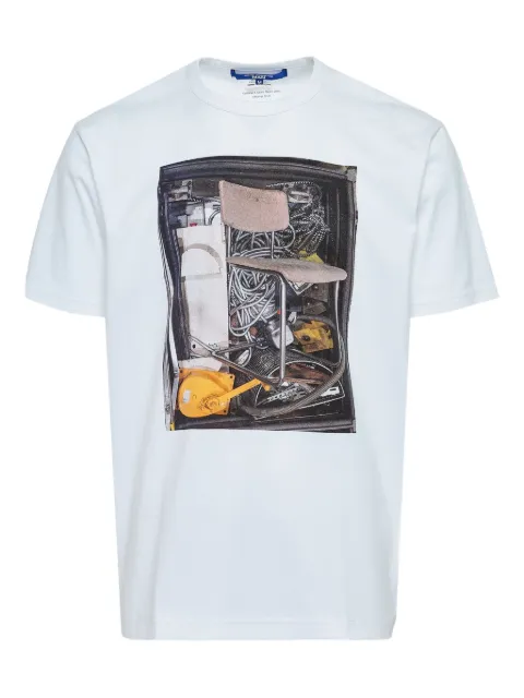 Junya Watanabe MAN playera con estampado fotográfico