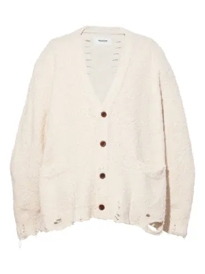 doublet ダメージ加工 カーディガン サイズM 楽天市場】正規品【 XU damage knit cardigan (2color