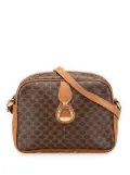 Celine Pre-Owned 2008 Macadam Coated Canvas crossbody bag - Brown