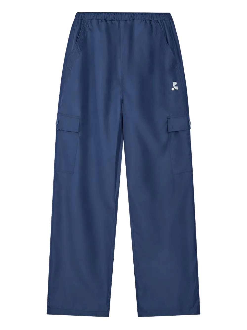 Rest&recreation Elastic-waist Cargo Pants In Blue