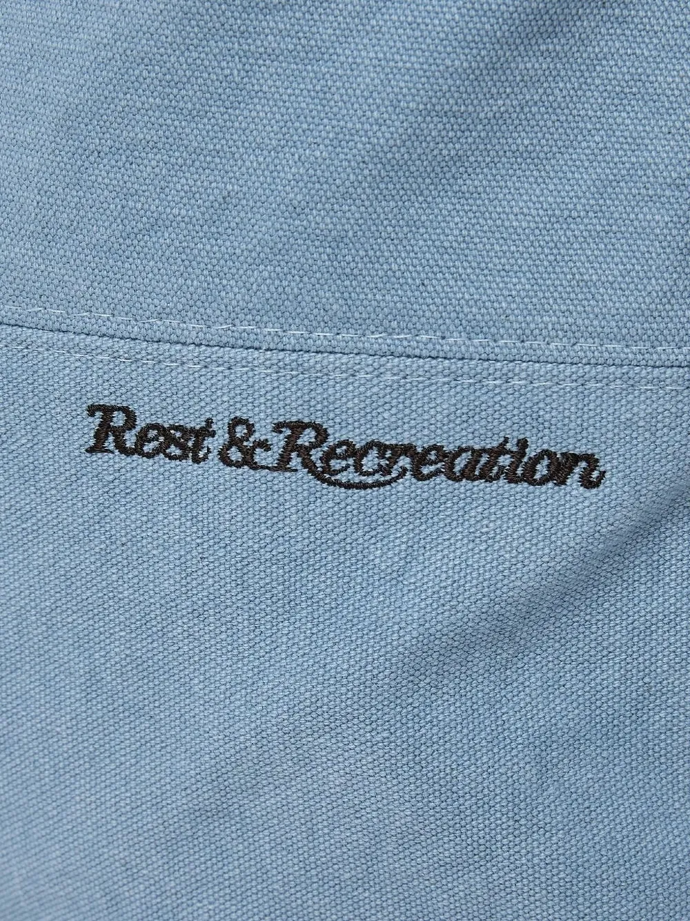 Rest&Recreation Shopper met vlakken Blauw
