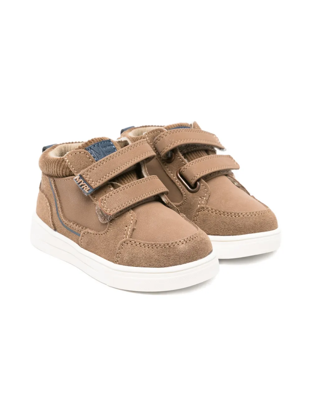 Mayoral panelled leather boots - ブラウン Mayoral panelled leather boots - ブラウン