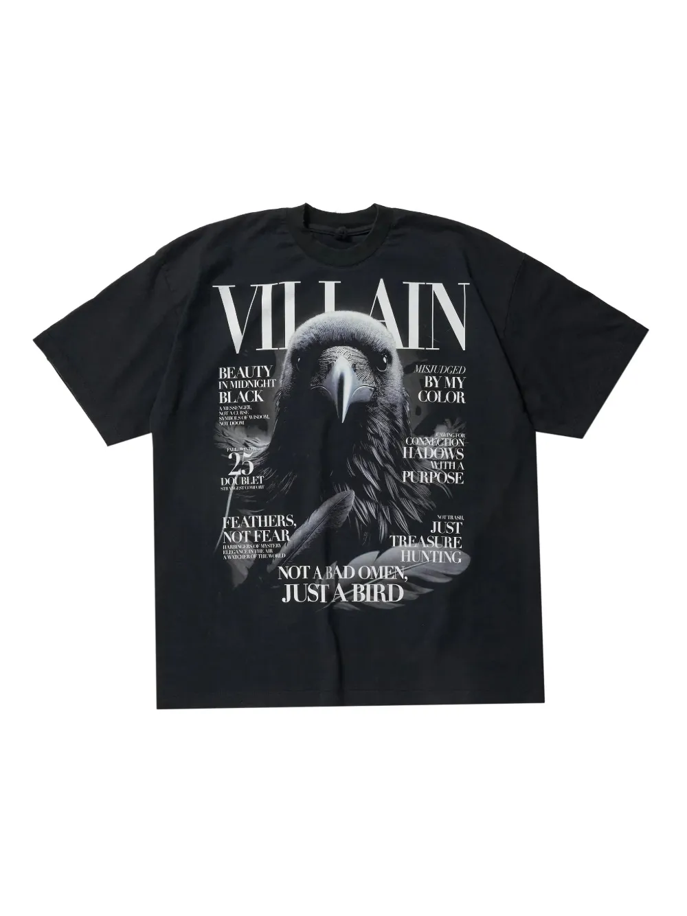 Doublet short-sleeves T-shirt | Black | Image 1