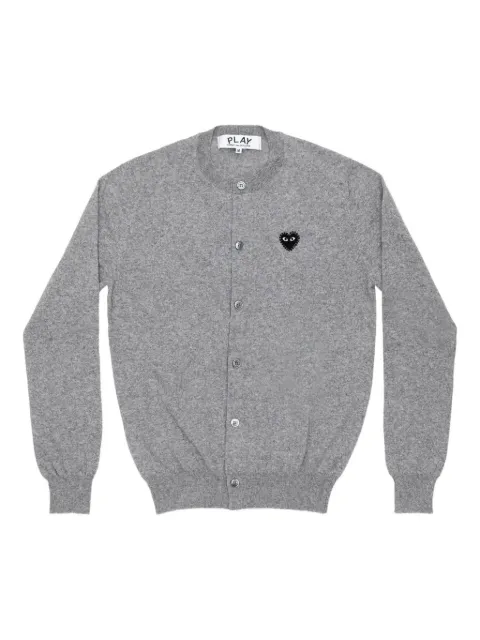 Comme Des Garçons Play heart-embellished cardigan