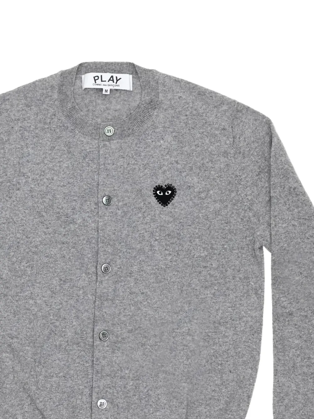 Comme Des Garçons Play heart-embellished cardigan | Cardigans | Image 2