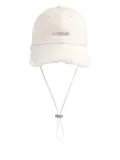 Jacquemus Artichaut logo-plaque baseball cap - Neutrals