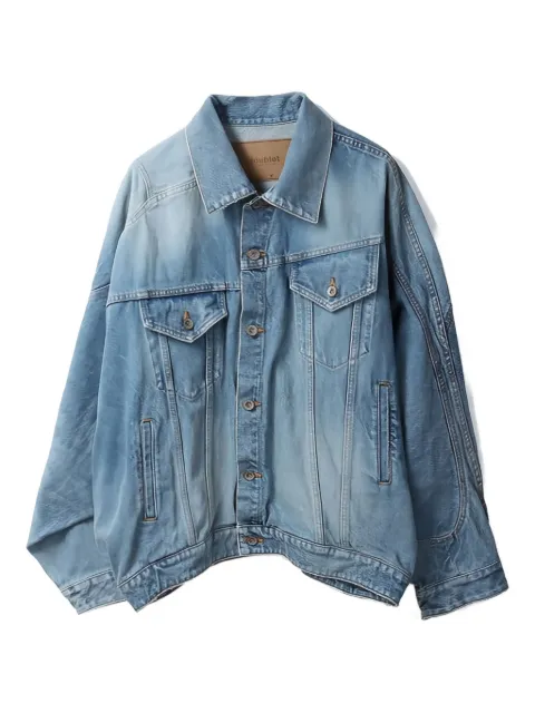 Doublet asymmetric denim jacket