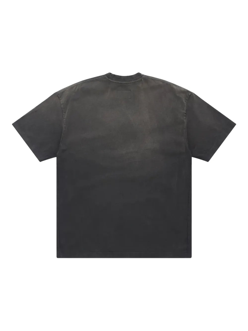 Doublet Sequin-heart Graphic T-shirt In Gray