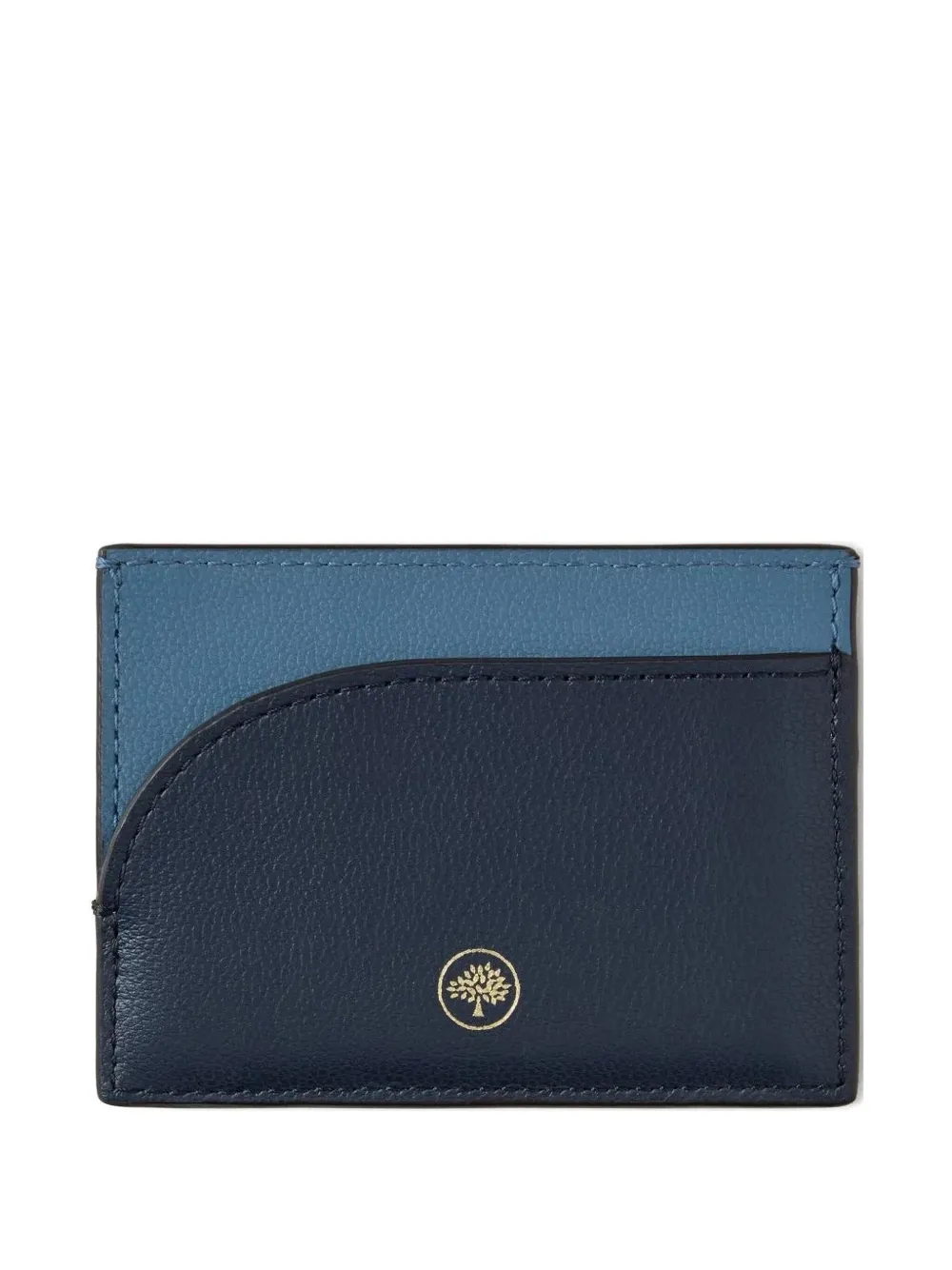 Mulberry Curved-edge Cardholder In Blue