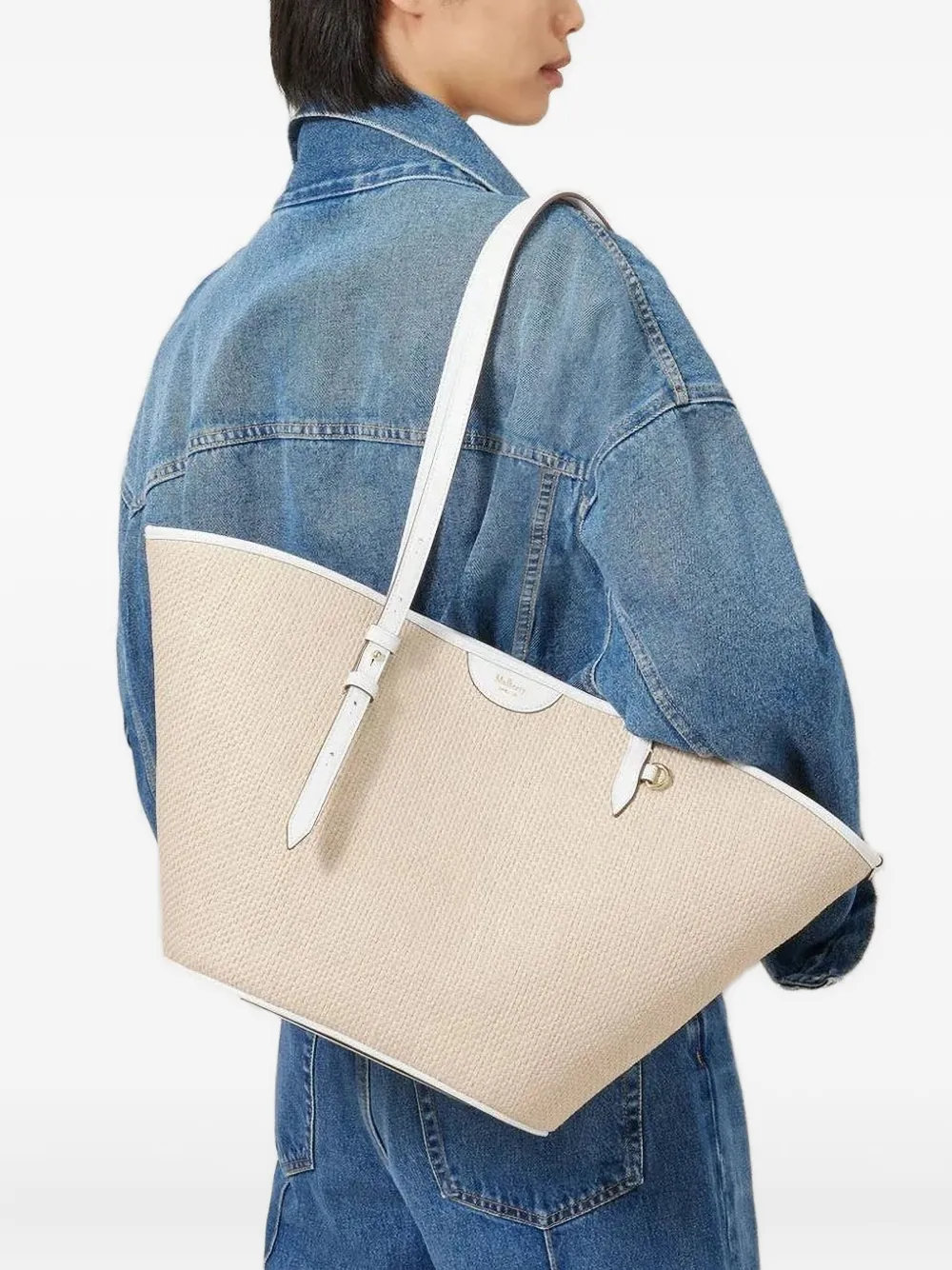 Mulberry adjustable-handles tote bag - Wit