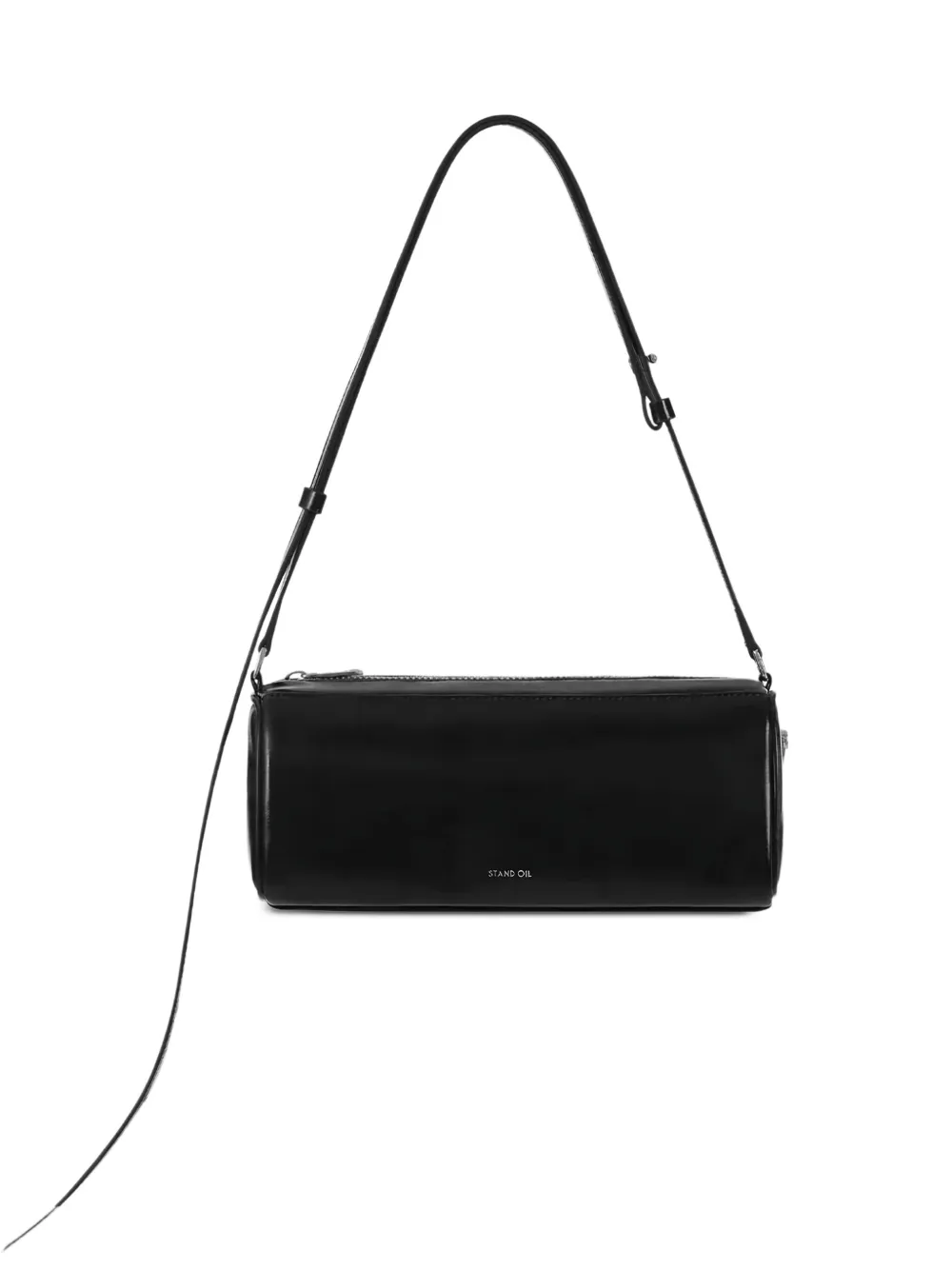 STAND STUDIO Chunky cylindrical-shape leather shoulder bag | Black | Image 1