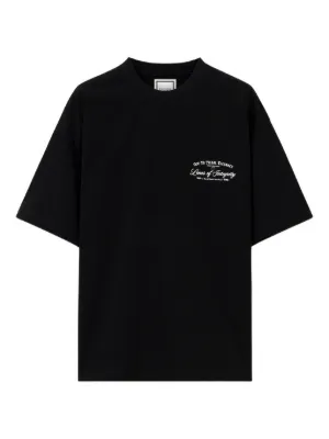 ウーヨンミーWOOYOUNGMI paris パリ ブラックTシャツ半袖夏 Men's T-Shirts | WOOYOUNGMI.COM