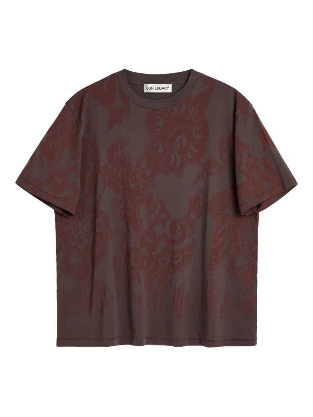 OUR LEGACY playera Box | marrón | Image 1