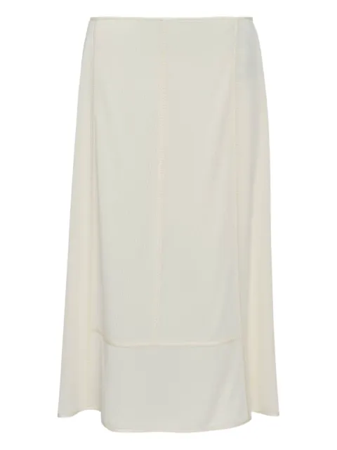 Jil Sander crepe fluid midi skirt