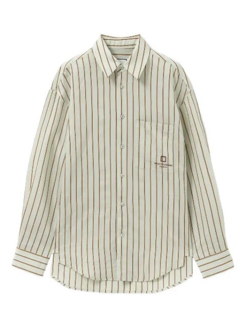 Wooyoungmi stripe-pattern long-sleeve shirt