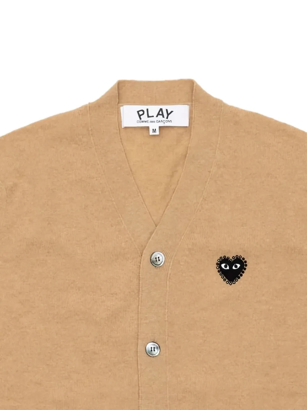 Comme Des Garçons Play Heart-appliqué cardigan | Cardigans | Image 2