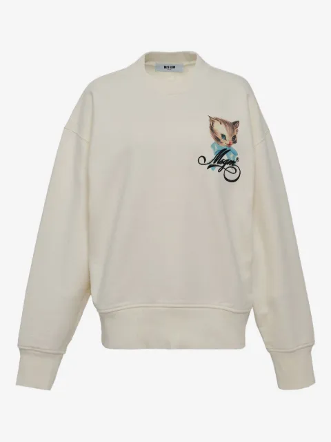 MSGM Kitten sweatshirt