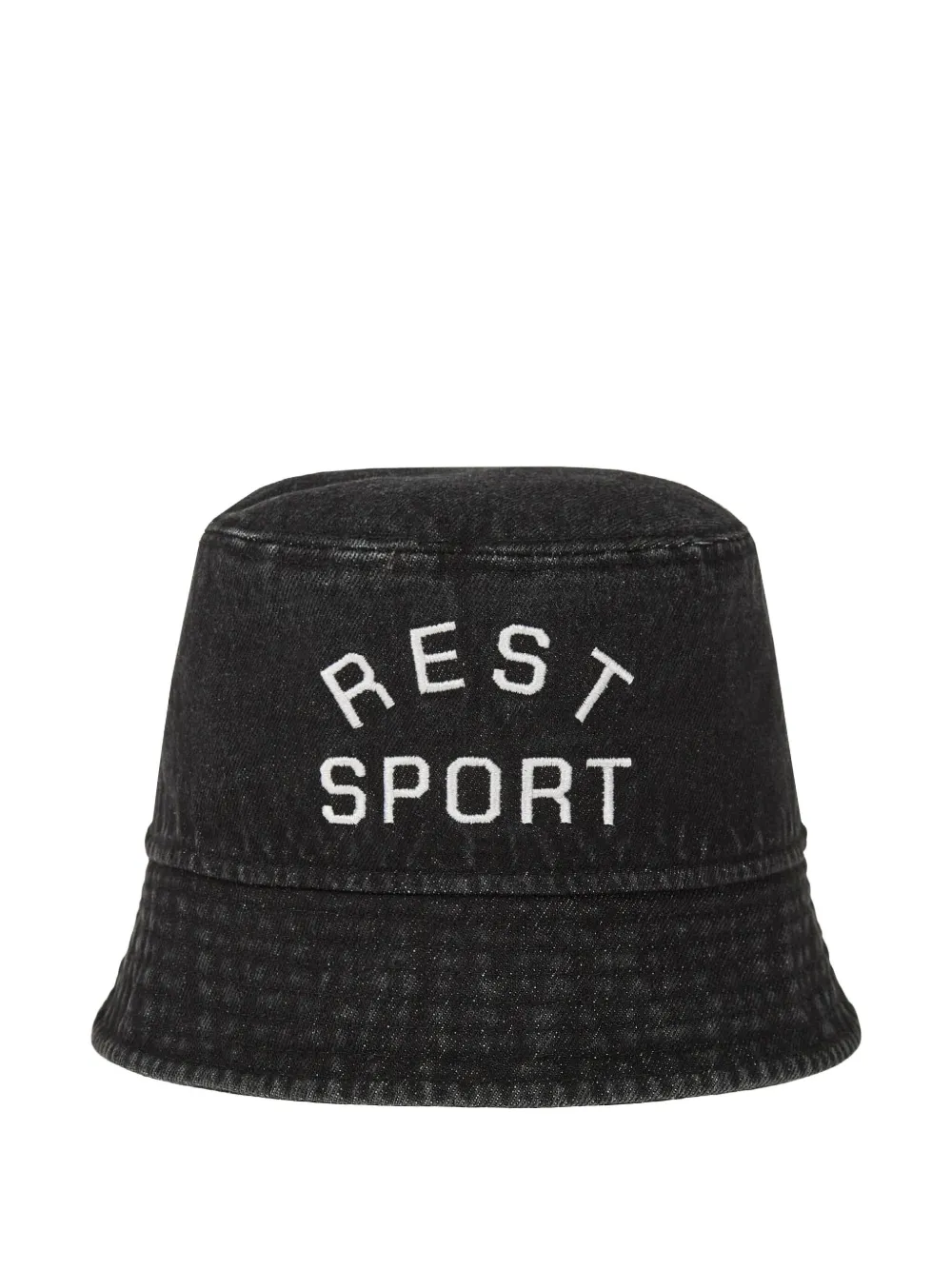 Rest&Recreation denim bucket hat | Black | Image 1