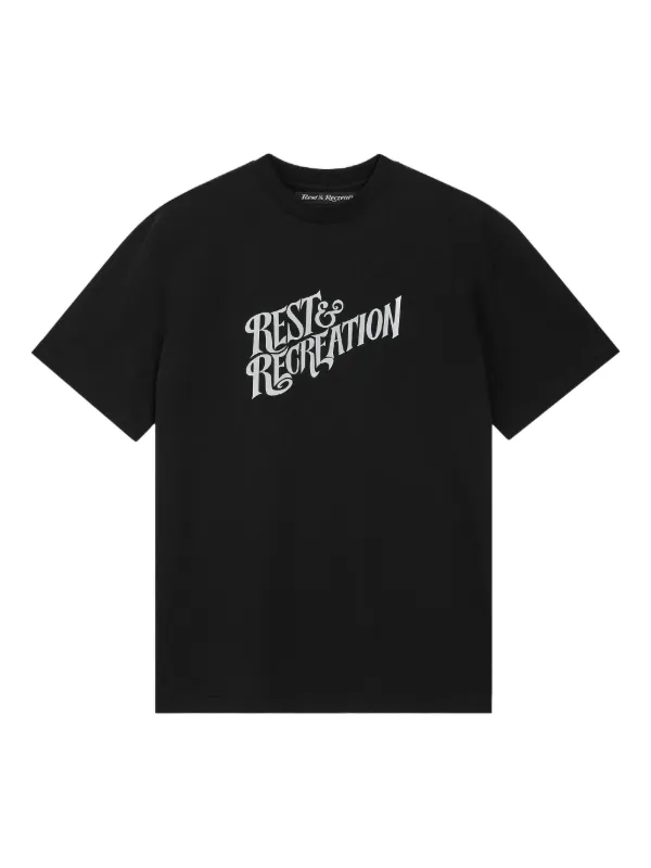 Rest Recreation ロゴ Tシャツ グリーン FARFETCH JP