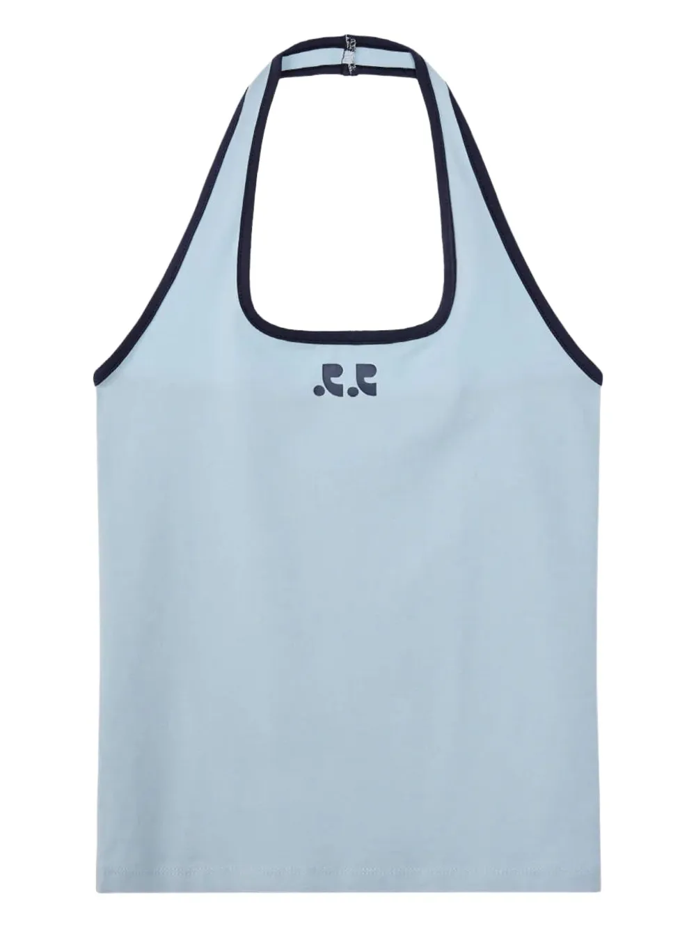 Rest&Recreation halter neck sleeveless top | Blue | Image 1