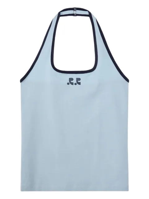 Rest&Recreation top sin mangas con cuello halter
