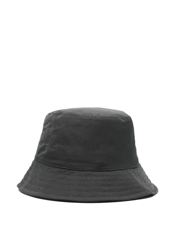 AMI Paris Ami De Coeur-logo Bucket Hat | Grey | FARFETCH