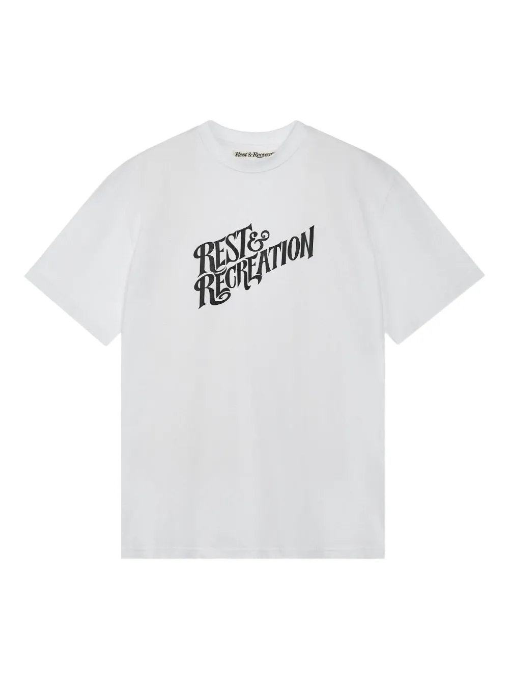 Rest&Recreation playera con logo estampado | blanco | Image 1