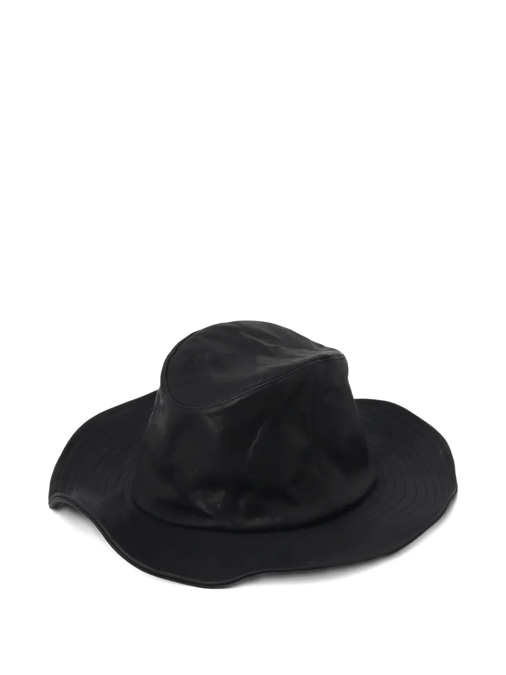 Yohji Yamamoto Ten Gallon leather hat | Image 2