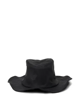 Yohji Yamamoto Ten Gallon ハット | ブラック | FARFETCH JP