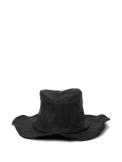 Yohji Yamamoto Ten Gallon leather hat