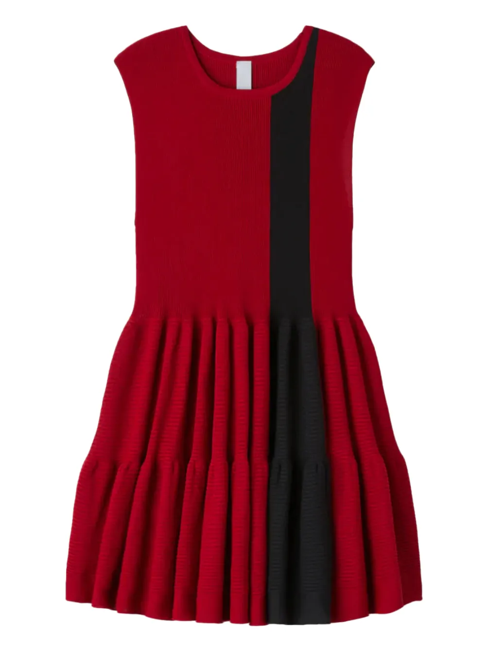 CFCL Cascades ribbed panelled top | Red | Image 1